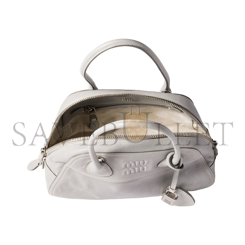 MIU MIU VIVANT NAPPA LEATHER BAG 5BB200 (28*17*9.5cm)